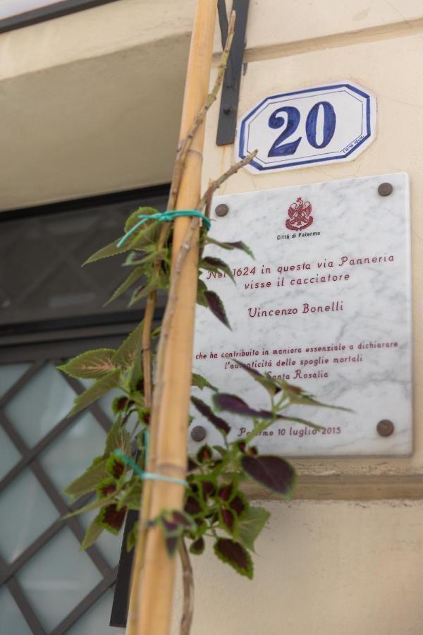 Ferienwohnung La Casa Del Cacciatore - Alloggio Con Terrazzo Palermo Exterior foto