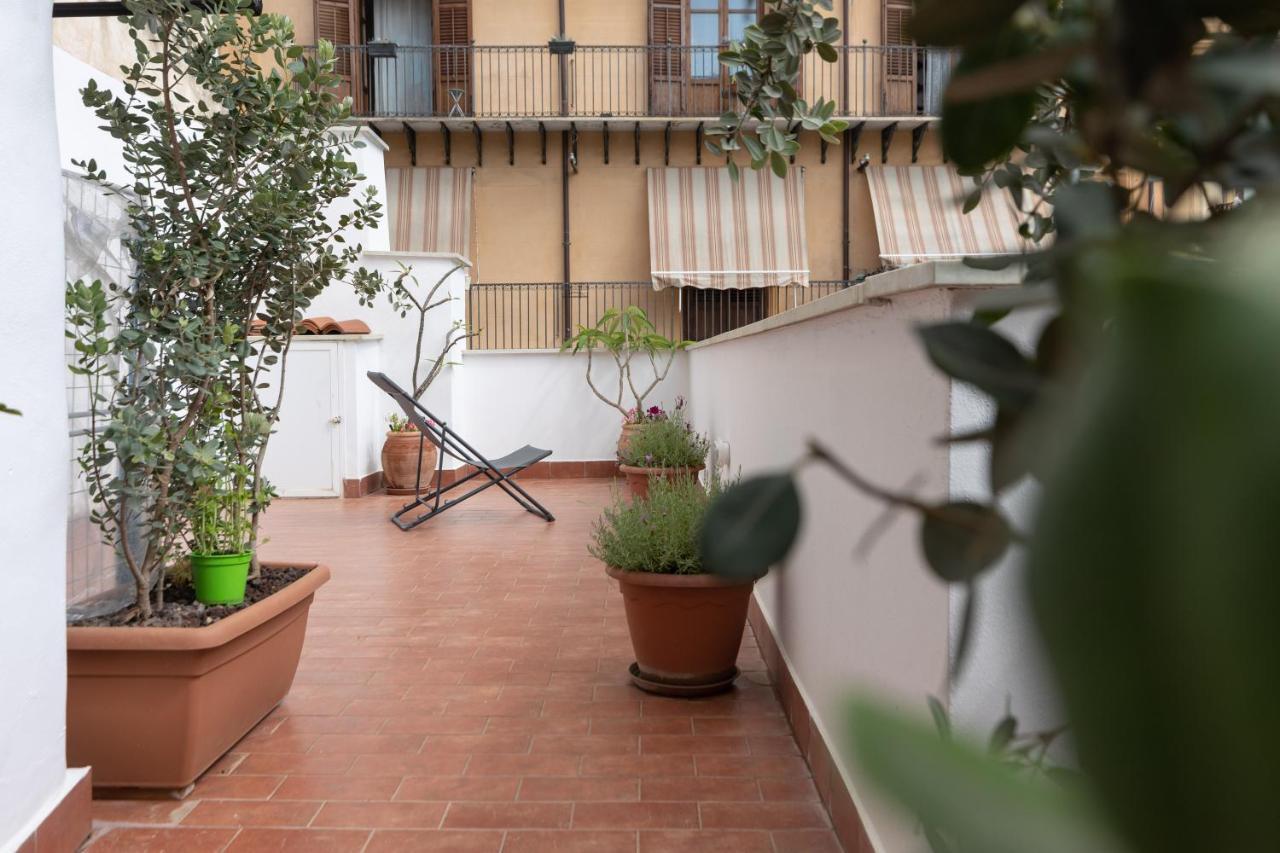 Ferienwohnung La Casa Del Cacciatore - Alloggio Con Terrazzo Palermo Exterior foto